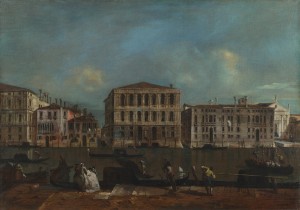 The Grand Canal with Palazzo Pesaro